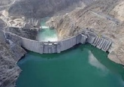 سد جامیشان در شهرستان سنقر و کلیایی سرریز کرد