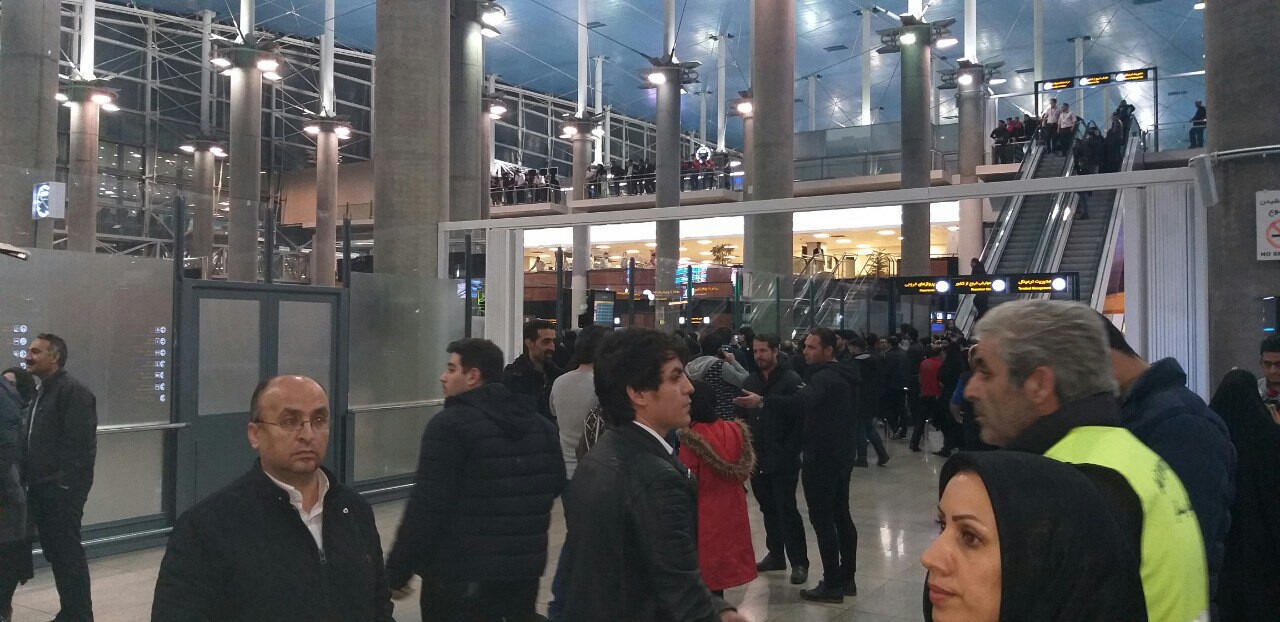 کاروان تیم ملی فوتبال وارد ایران شد