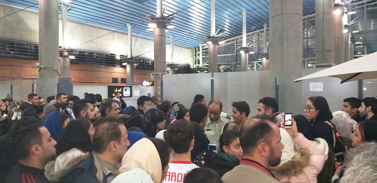 کاروان تیم ملی فوتبال وارد ایران شد