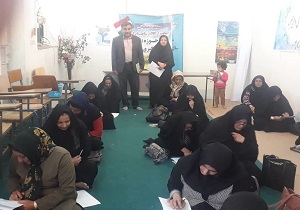 برگزاری مسابقه کتابخوانی سوادآموزان