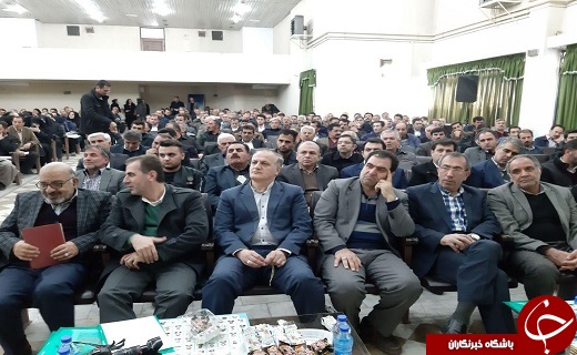 مراسم تجلیل از نمونه های بخش کشاورزی آذربایجان غربی+تصاویر