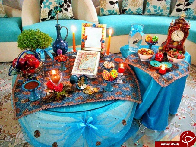 50 مدل تزئین سفره هفت سین 98 با ایده های نو