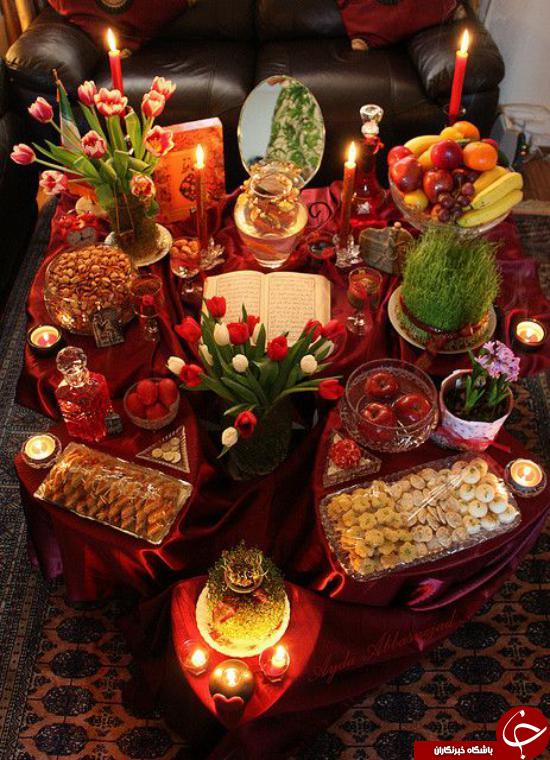 50 مدل تزئین سفره هفت سین 98 با ایده های نو
