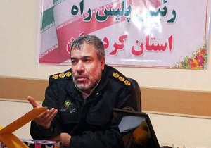 واژگونی خودرو؛ بیشترین عامل تصادفات جاده‌ای کردستان است