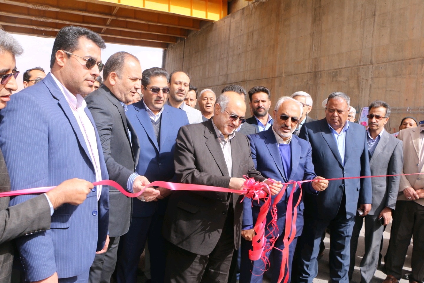 افتتاح باند دوم محور کرمان -زرند
