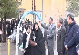اعزام دانش آموزان بنابی به مناطق عملیاتی جنوب