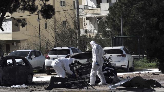 زخمی شدن یک نفر براثر انفجار خودرو در یونان