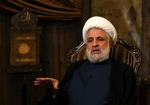 شیخ نعیم قاسم: انگلیس در جایگاهی نیست که تعیین کند چه کسی تروریست است و چه کسی نیست
