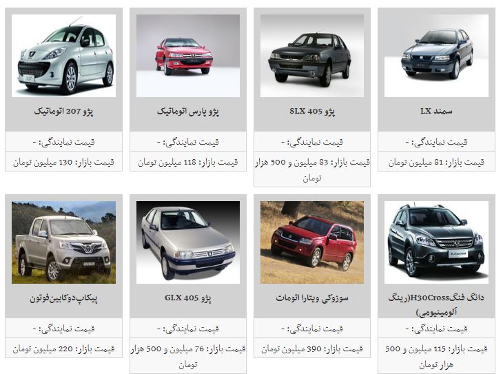 روند قیمت خودرو کاهشی شد