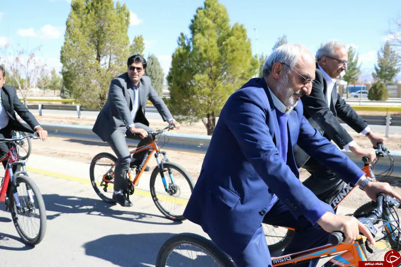 آغاز تور بین المللی دوچرخه سواری در کرمان + تصاویر