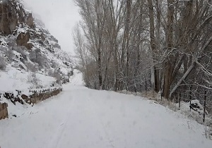 چهره زمستانی دربند هیر + فیلم