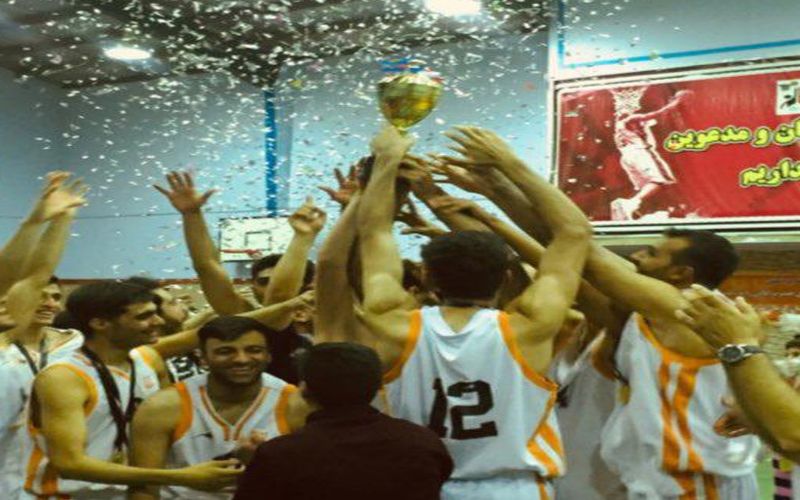 کرمان قهرمان مسابقات بسکتبال لیگ دسته یک کشور شد