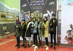 درخشش بانوان ورزشکار اردبیلی در مسابقات بین المللی سوپر ساباکی