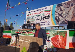 افتتاح پل مادر در شهرستان نقده