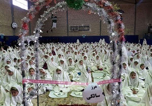 فرشته های طبسی آغاز بندگی خود را جشن گرفتند