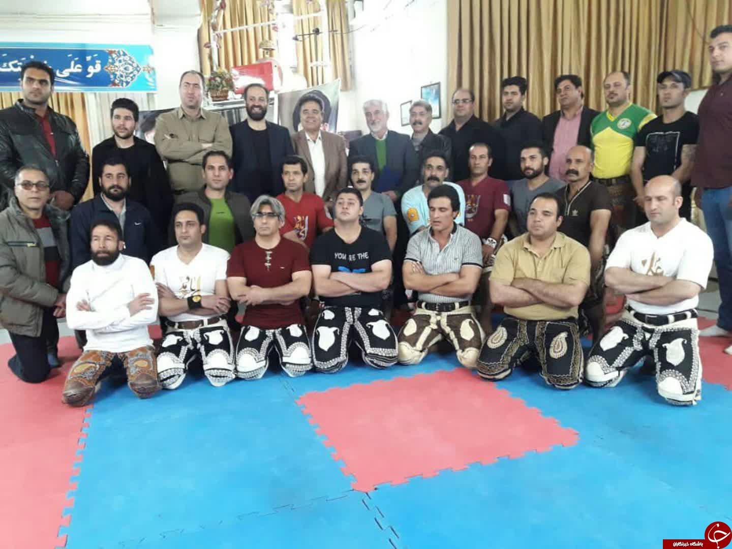 برگزاری مسابقات پهلوانی و زورخانه ای در شهر سرچشمه