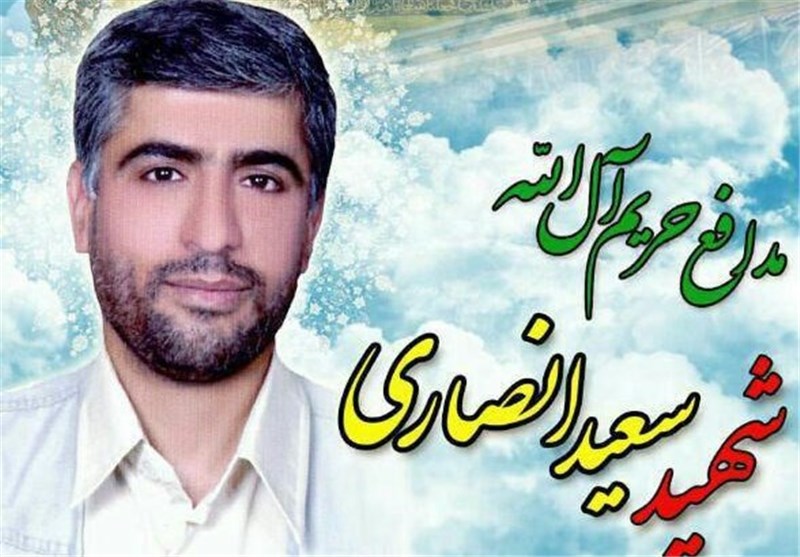 اشک&zwnj;های دردناک دختر شهید مدافع حرم بر پیکر پدرش بعد از سه سال +فیلم