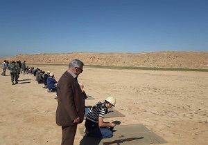 بیش از یکهزار دانش آموز پسر آموزش نظامی دیدند