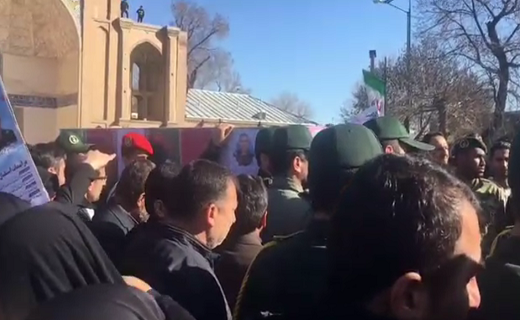 استقبال از پیکر مطهر شهید &laquo;حمید محمدرضایی&raquo; در قزوین