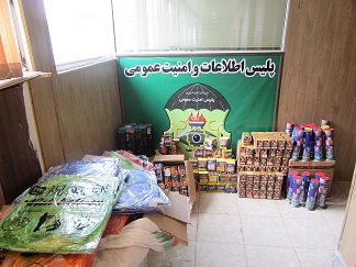 کشف و ضبط مواد محترقه در شهرستان طرقبه و شاندیز
