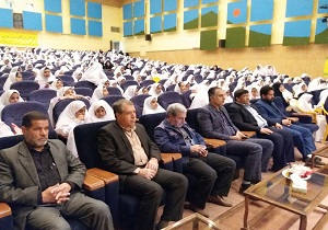 جشن تکلیف دانش آموزان دختر در بافق برگزار شد