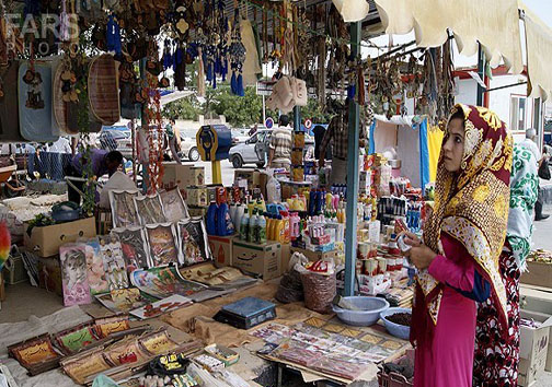 هزار رنگ سوغات در بازار&zwnj;های محلی مازندران
