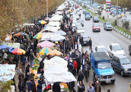 هزار رنگ سوغات در بازار&zwnj;های محلی مازندران