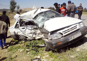 مرگ ۴۸۷ نفر به علت تصادف در مازندران