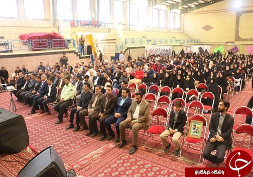 برگزاری اولین سالگرد تدفین ۲ شهید گمنام و بزرگداشت شهدای مدافع حرم در دانشگاه پیام نور اهواز