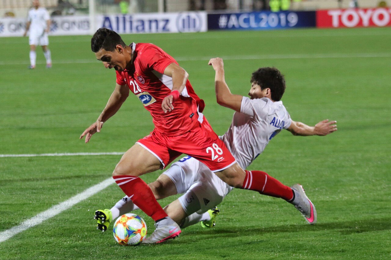 پرسپولیس ایران ۱ - ۱ پاختاکور ازبکستان/ گزارش لحظه به لحظه
