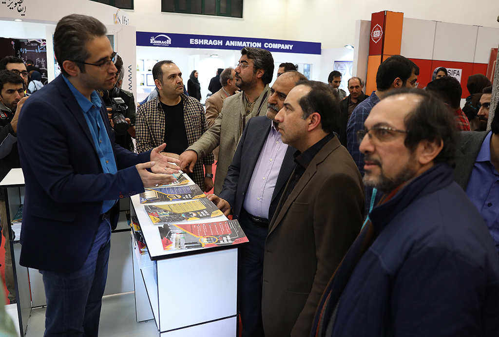 سرپرست سازمان سینمایی از جشنواره پویانمایی تهران بازدید کرد
