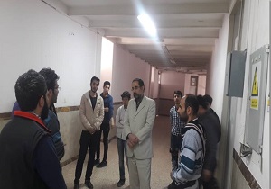 بازدید مدیرکل صدا و سیمای مرکز قزوین از لوکیشن برنامه «نقطه سرخط»