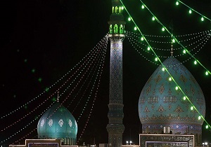 معتکف شدن ۱۸۰۰ نفر در مسجد مقدس جمکران