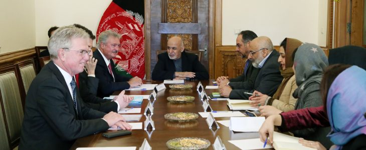 دیدار وزیر خارجه &laquo;لوگزامبورگ&raquo; با اشرف غنی در کابل