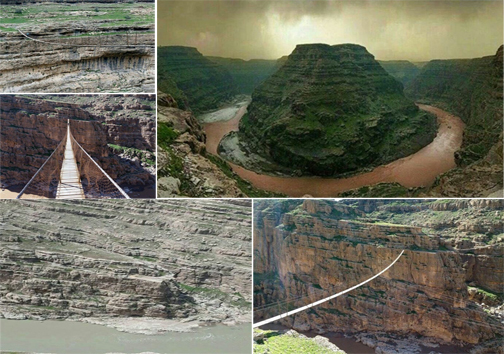 بازسازی بلندترین پل معلق خاورمیانه چشم به راه نظر استاندار لرستان