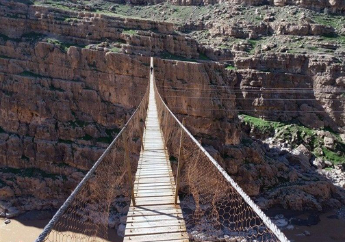 بازسازی بلندترین پل معلق خاورمیانه چشم به راه نظر استاندار لرستان