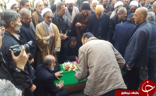 تشییع پیکر حجت الاسلام صالحی خوانساری در قم