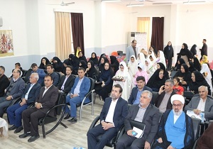 برپایی آیین استانی جشن نیکوکاری در یکی از دبستان های اهواز