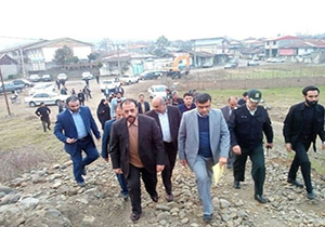 بازدید معاون پارلمانی رییس جمهور از چند طرح املش