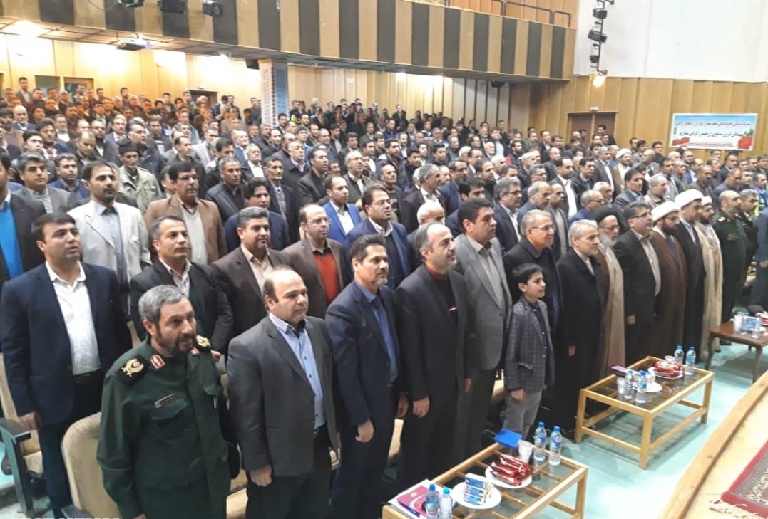 برگزاری یادواره 450 شهید شهرستان خدابنده