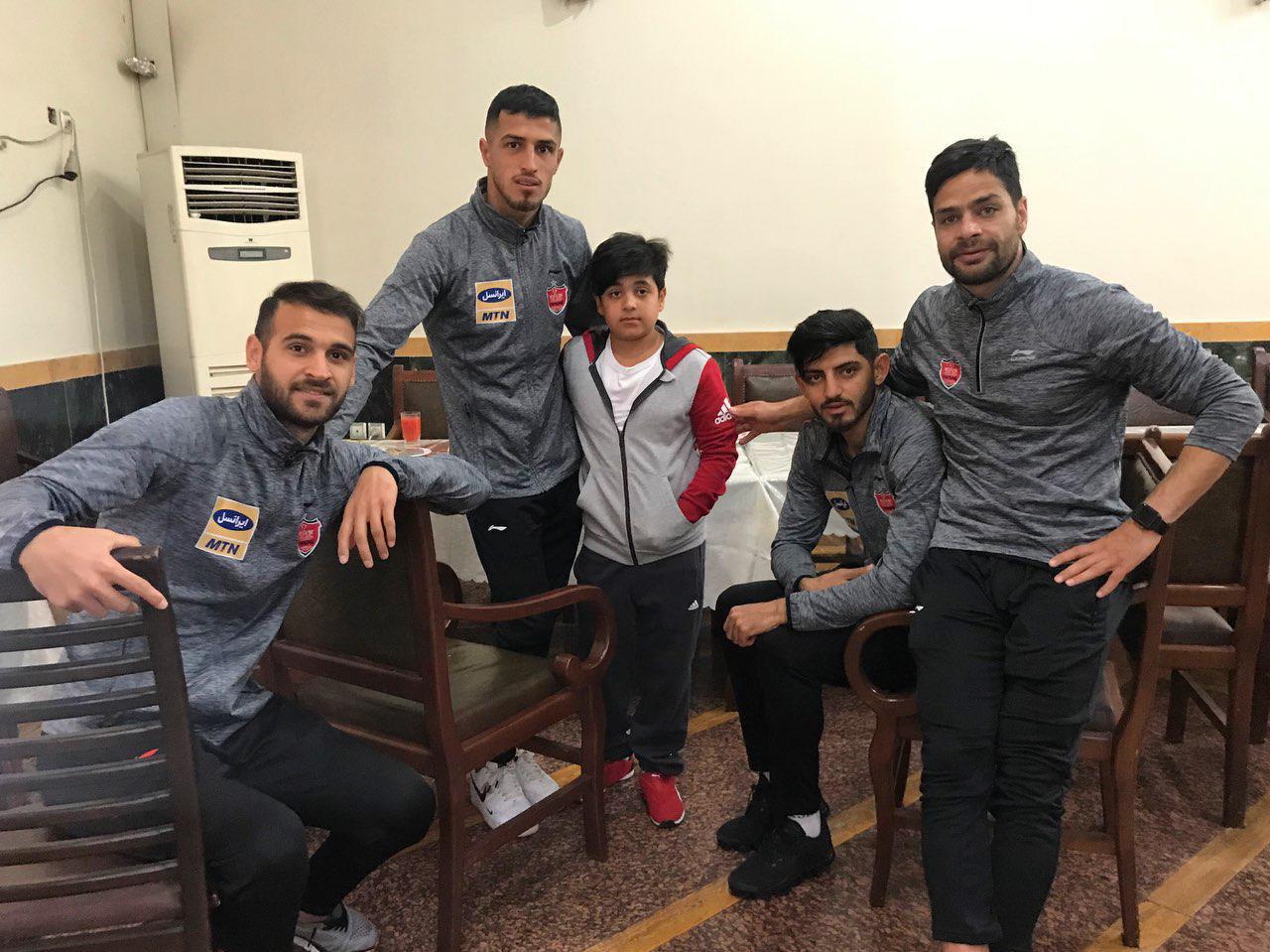 هانی نوروزی در اردوی پرسپولیس حاضر شد