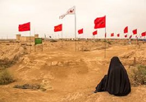 برپایی نمایشگاه «راه ماندگار» برای راهیان نور در شلمچه