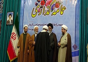معمم شدن جمعی از طلاب شهرستان مرند