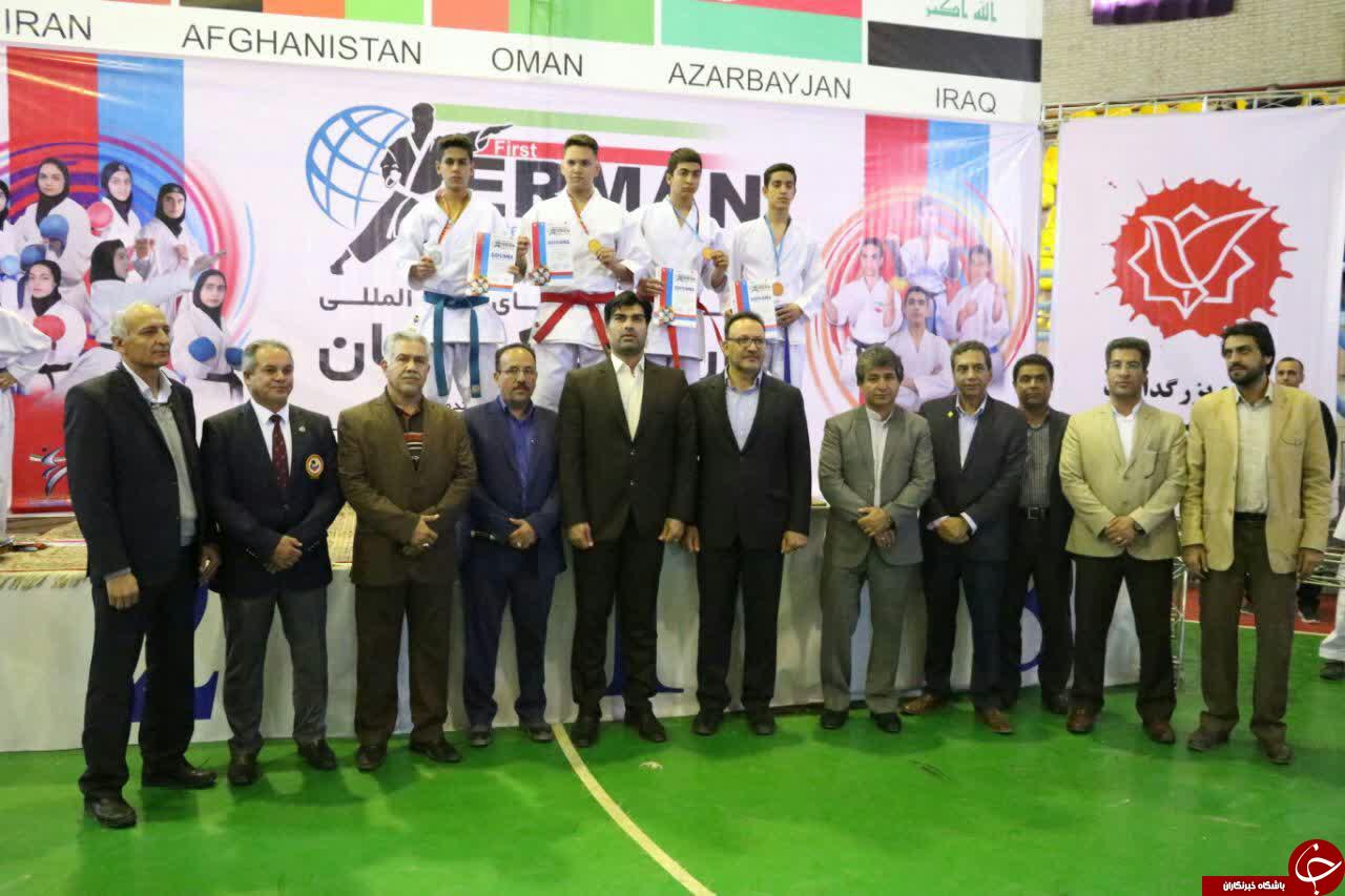 تیم ملی ایران قهرمان رقابت های بین المللی کاراته کرمان