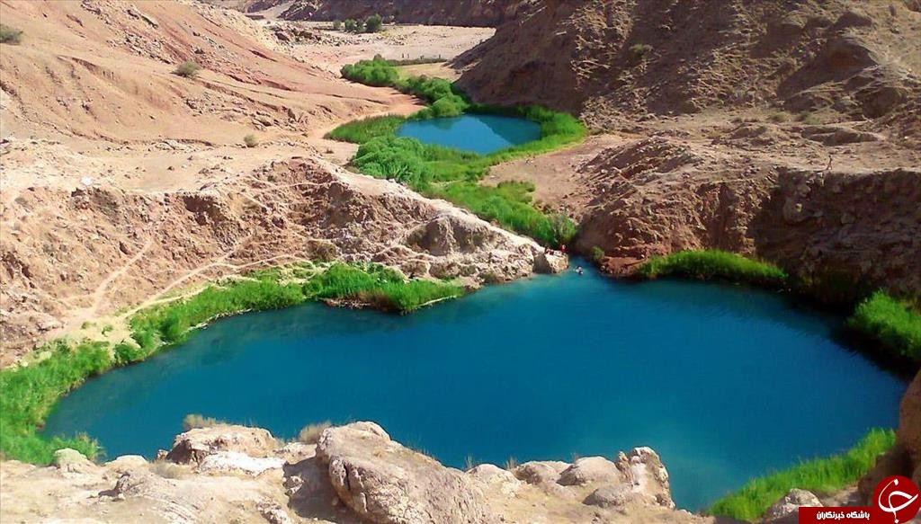 تالاب فیروزه&zwnj;ای سیاه گاو، تنها آکواریوم طبیعی دنیا در آبدانان/دریاچه&zwnj;ای دو قلو در دامنه&zwnj;های عروس زاگرس