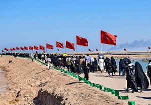 اعزام کاروان بسیج دانشجویی دانشگاه‌های میناب به مناطق عملیاتی جنوب
