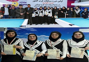 کسب مدال طلای بانوان کردستانی در رقابت‌های پاکت بیلیارد غرب کشور
