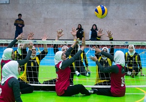 هرمزگان قهرمان والیبال نشسته بانوان شد