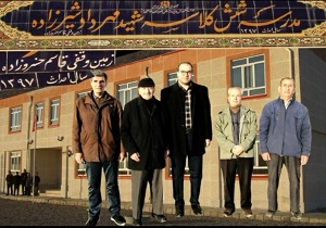 خیّری که با دلی آکنده از مهربانی، در راه آبادانی شهر محمودآباد قدم برمی دارد