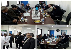 برگزاری نشست معاون اجتماعی دانشگاه علوم پزشکی کرمانشاه پس از بازدید از پروژه‌های خیرساز